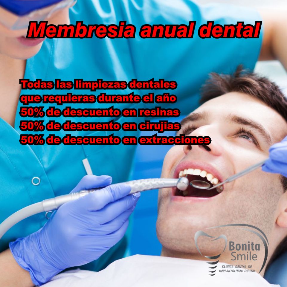 Membresia anual dental $1,000